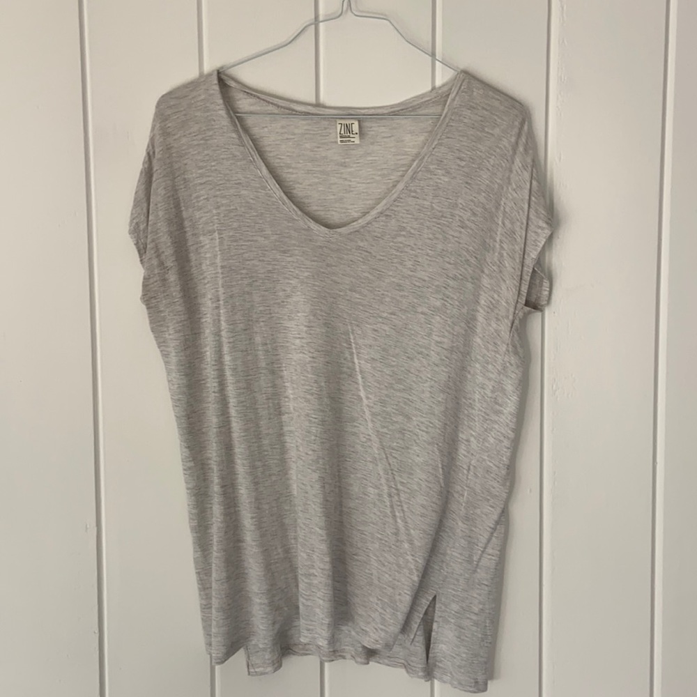 Zine Grey Blouse
